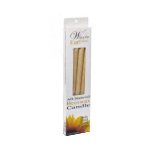 Wallys Natural Beeswax Candles - 4 Ea